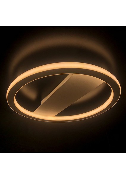 Plafonia Transparent Yuvarlak Plafonyer LED Avize 80 cm 90 Watt fiyatları