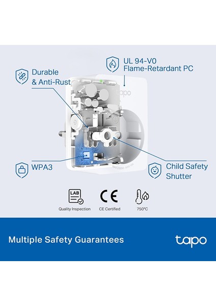 Tapo P100 Akıllı Mini Wi-Fi Soketi ( 4’lü Paket )
