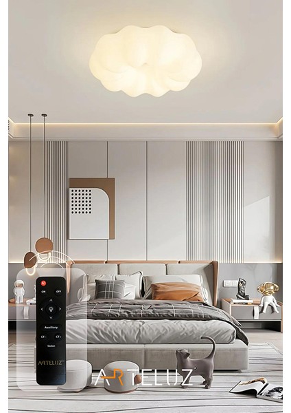 Luxury Bulut Model Modern Plafonyer Avi̇ze (45 Cm)