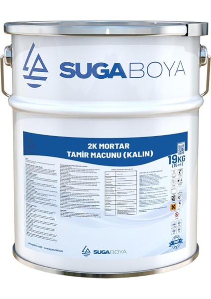 Suga 2k Mortar Tami̇r Macunu 15+4 Kalin