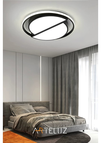 Kesi̇k Yuvarlak Model Modern Plafonyer Avi̇ze (50 Cm) fırsatları