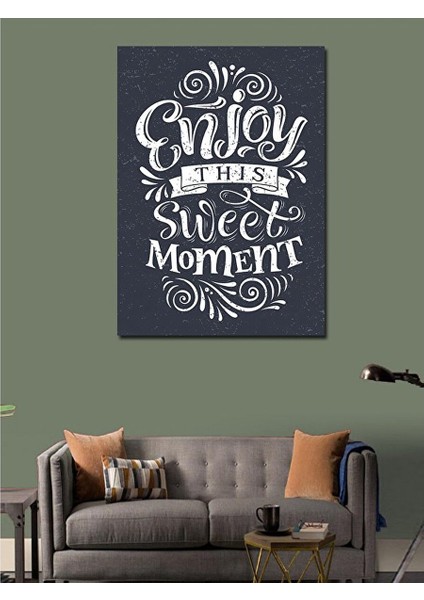 Kanvas Tablo Anın Tadını Çıkar 70X100 cm fiyatları