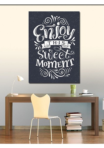 Kanvas Tablo Anın Tadını Çıkar 70X100 cm modelleri