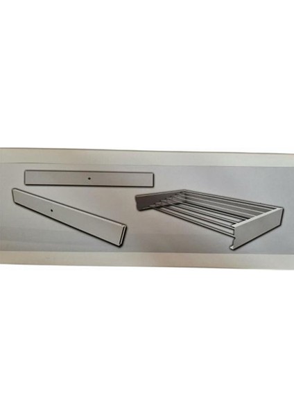 Katlanır Slim Çamaşır Kurutmalığı 75 cm Beyaz