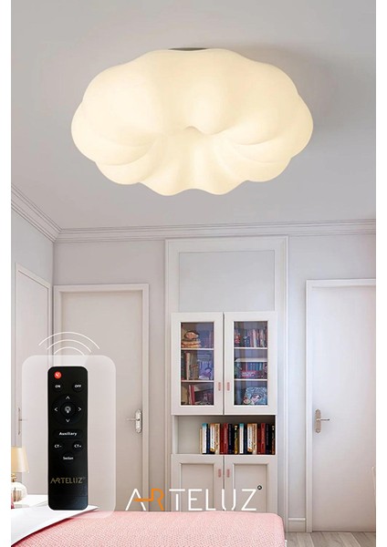 Luxury Bulut Model Modern Plafonyer Avi̇ze (55 Cm)