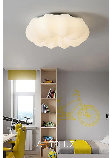 Luxury Bulut Model Modern Plafonyer Avi̇ze (55 Cm) fırsatları