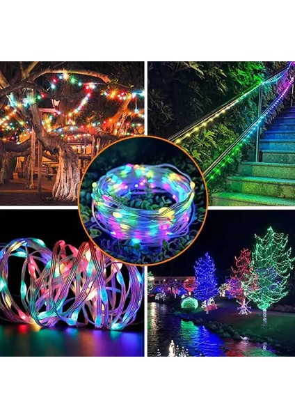 10 Metre Rgb Ses Kontrollü Kumandalı Telefon Kontrollü Kayar Magic LED Müzik Rgb Şerit Su Geçirmez fiyatları