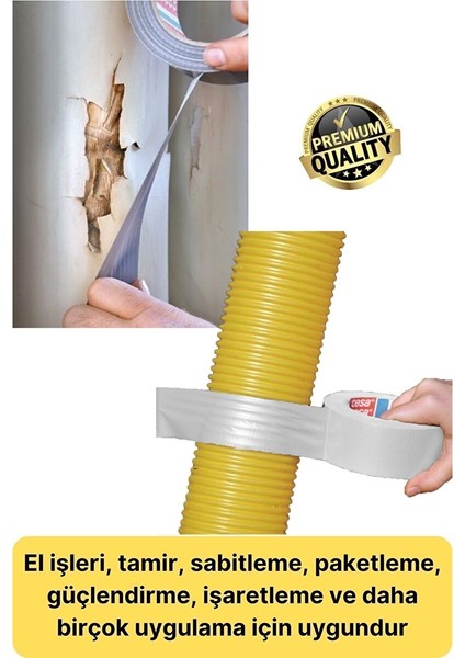 Premium Çok Amaçlı Su Geçirmez Sızdırmaz Dayanıklı Izole Beyaz Tamir Bandı 48 mm 10 mt 1 Adet fırsatları
