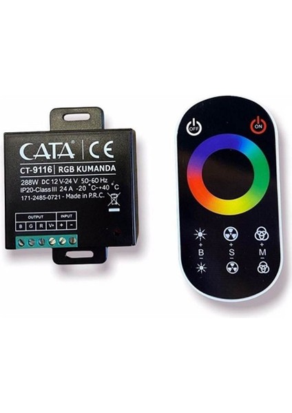 Profesyonel Rgb Kumanda Super Slim Cat CT-9116