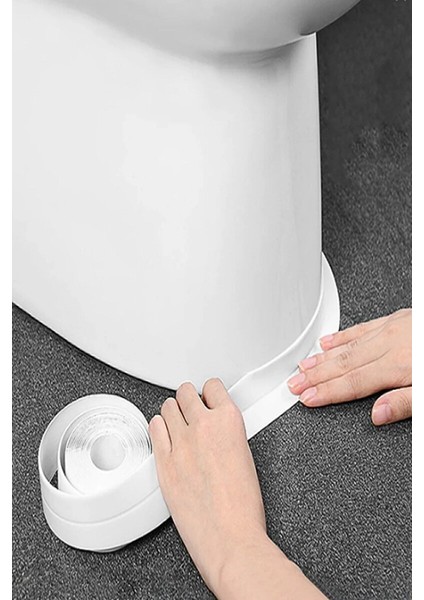 Su Sızdırmaz Geçirmez Lavabo Tezgah Küvet Duş Banyo Mutfak Pencere Izolasyon Şerit Bant 3,2 M x 38MM fırsatları