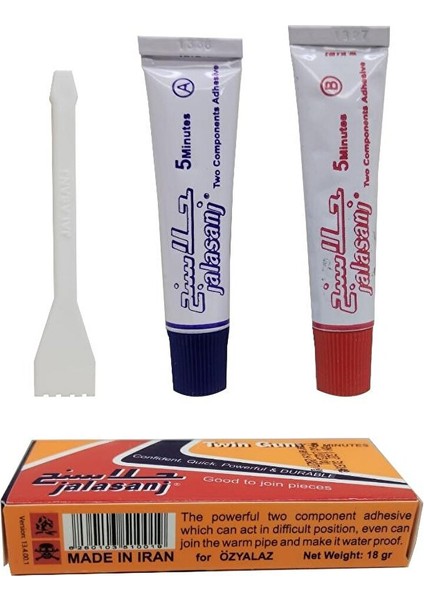 Ikiz Tüp Plastik Çelik Yapıştırıcı Arap Yapıştırıcı 2li Tüp 0010 Naturel modelleri