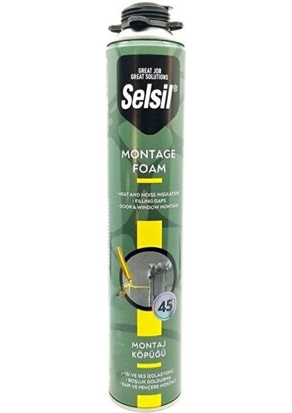 Selfoam Tabancalı Poliüretan Dolgu Montaj Köpüğü 750ML / 845GR