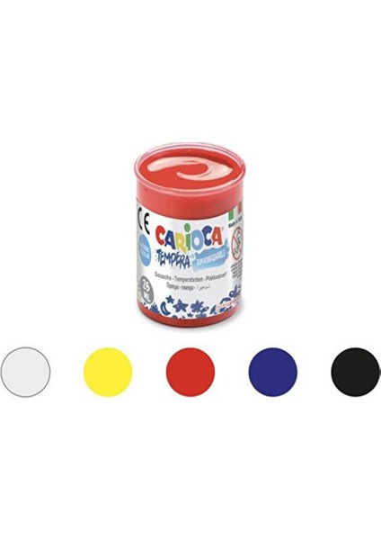 Tempera Sulu Boya Süper Yıkanabilir 6X25ML