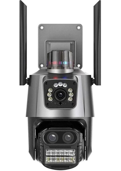 AV-M21 3mp 2 Kameralı 8x 1080P Ptz Onvif Wifi Kamera