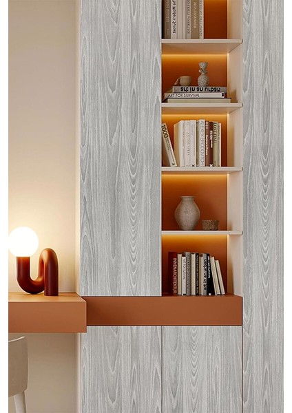 Bien Home BH614 50CM x 1m Ahşap Desenler Premium Yapışkanlı Kaplama Pvc Folyo