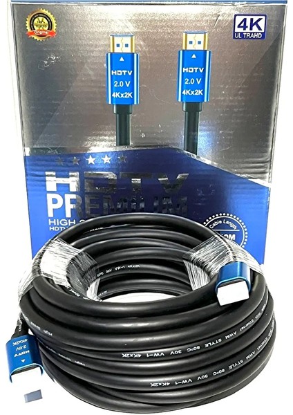 10 Metre HDMI Kablo 2.0V 4K Ultra Hd 4k*2k High Performance 19+1 Ethernet 10M Hdmı Cable