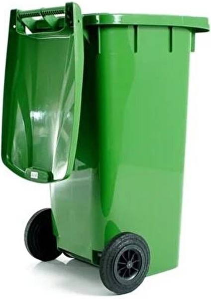 SY-6505 Tekerlekli Kapaklı Plastik Çöp Konteyneri 120 Lt Yeşil modelleri