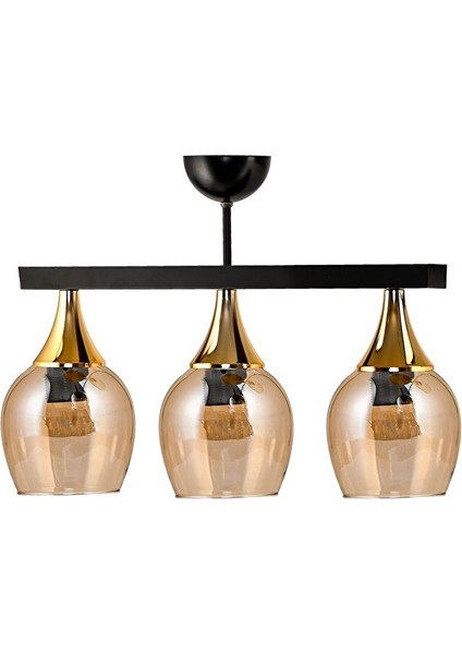 Üçlü Ufo Sarkit Avi̇ze Si̇yah Bal Rengi̇ Camli Gold Huni̇ fırsatları
