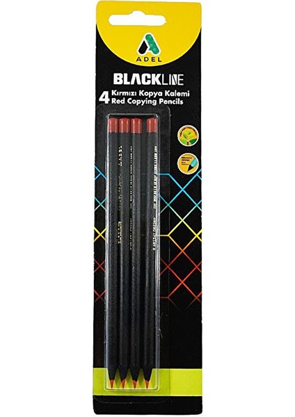 Blackline 4 Adet Kırmızı Kopya Kalemi fiyatları