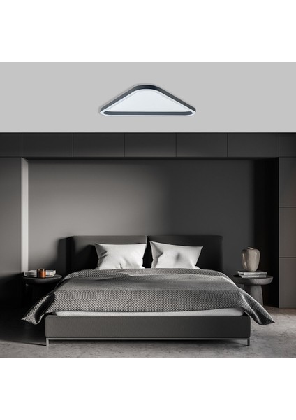 Plafonia Tavan Tipi Plafonyer Üçgen LED Avize Ø60CM 32 Watt fiyatları