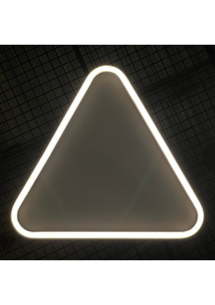 Plafonia Tavan Tipi Plafonyer Üçgen LED Avize Ø60CM 32 Watt fırsatları