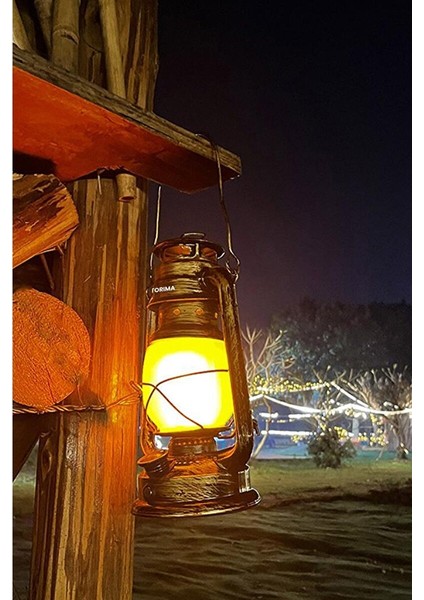 Lw-41 Koyu Ahşap Nostaljik Retro Şarjlı LED Gaz Lambası Görünümlü Gece Lambası indirimleri