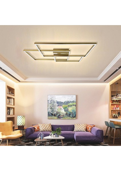 Oblong Max. Plafonyer LED Avize 120*83CM 135WATT