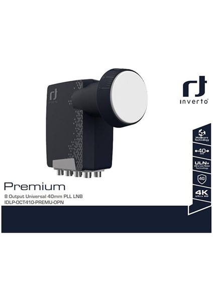 Premium Uln Octo Sekizli Lnb Full Hd 4K Uyumlu