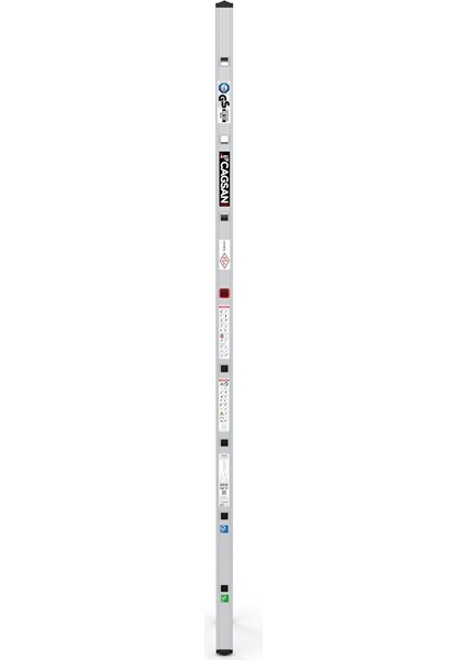 8 Basamaklı Tek Parçalı Alüminyum Merdiven (T6025) 8 Basamak fiyatları
