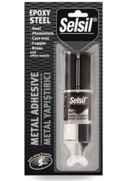 Epoksi Metal Yapıştırıcı Enjektör 28GR