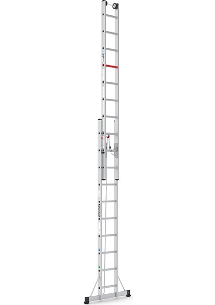 2X10 Basamaklı Ipli&makaralı Alüminyum Merdiven (M1006) modelleri