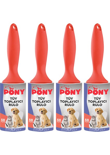 Tüy Toplayıcı Rulo 4 Lü Set Kedi Köpek