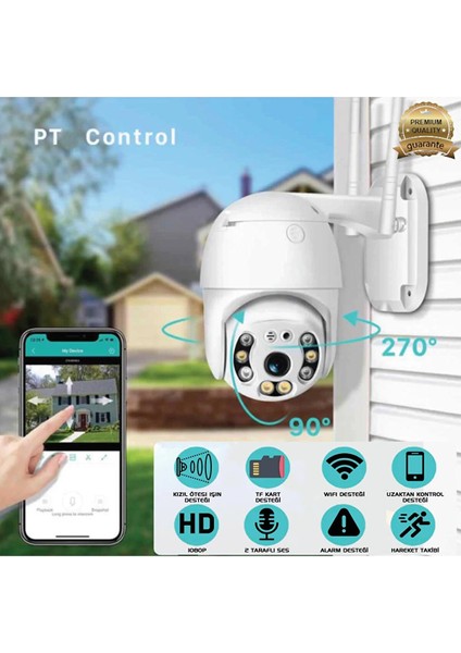 WB-PTZ01 2mp 3.6mm Wifi Dış Ortam Ahd Pan Tilt Kamera fiyatları