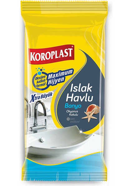 Banyo Temizlik Mendili 30'lu