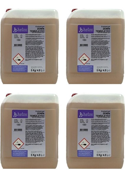 Birka Endüstriyel Zemin Temizleyici (4x5 Kg)