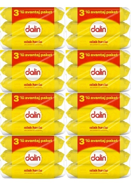 Mendil Tem. Refil 3'lü x 8 Adet