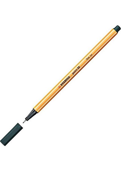 Ince Keçe Uçlu Kalem 0.4 mm - Koyu Yeşil