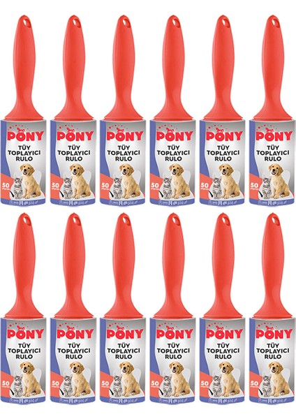 Tüy Toplayıcı Rulo 12 Li Kedi Köpek