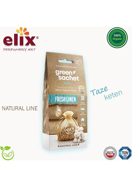 Natural Ahşap Granüllere Emdirilmiş Özel Aromalı Koku - Taze Keten fiyatları