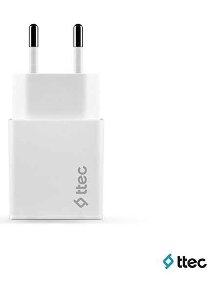 Smartcharger Seyahat Şarj Aleti 2.1A + Lightning Kablo Beyaz - 2SCS20LB indirimleri