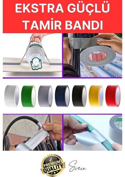 1 Adet 10 mt Kırmızı Tamir Takviye Kapatıcı Güçlü Onarım Bandı Su Geçirmez Sızdırmaz Dayanım Çatlak fiyatları