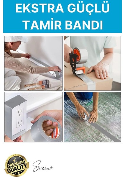 1 Adet 10 mt Kırmızı Tamir Takviye Kapatıcı Güçlü Onarım Bandı Su Geçirmez Sızdırmaz Dayanım Çatlak