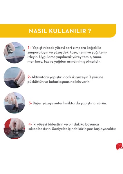 FA40 Çok Amaçlı Profesyonel Hızlı Kürlenen Yapıştırıcı 200 ml fiyatları