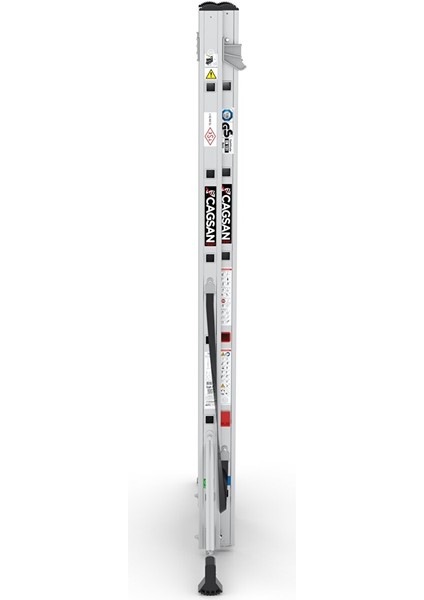 2x6 Basamaklı Iki Parçalı Çok Amaçlı Alüminyum Merdiven (Tsa4) 2x6 Basamak modelleri