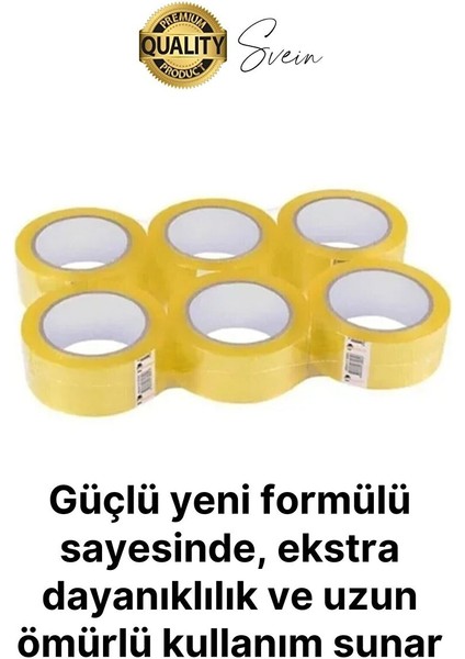Ekstra Güçlü Yeni Formül 1 Adet 45 mm x 100 mt Koli Bandı Şeffaf Dayanıklı Bant Taşınma Ambalaj modelleri