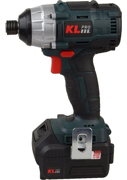KLPRO18VOLT/5.0AH Li-Ion Kömürsüz Prof. Torklu Darbeli Vidalama KLDV18B-50 modelleri