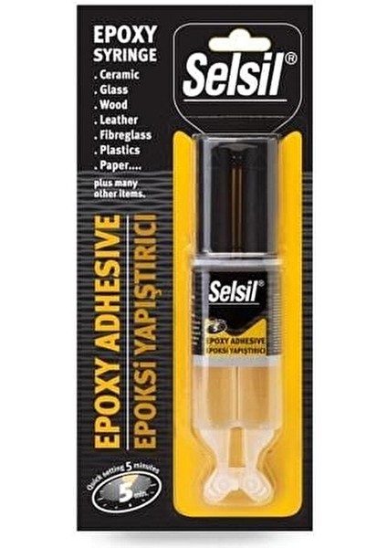 Epoksi Plastik ve Metal Yapıştırıcı 28 Gr.