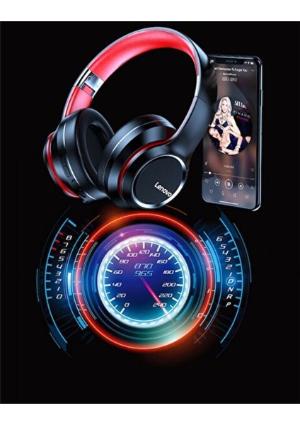 Lenovo HD200 Bluetooth 5.0 Kulak Üstü Kulaklık