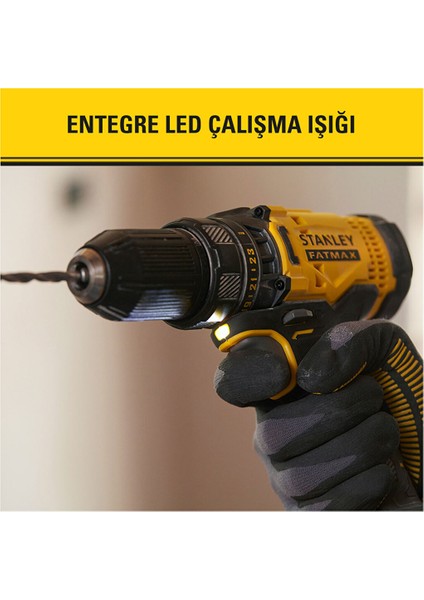 Fatmax SCD700D2KA 18V 2AH V20 Çift Akü Darbesiz Matkap + Aks fiyatları