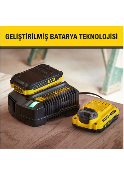 Fatmax SCD700D2KA 18V 2AH V20 Çift Akü Darbesiz Matkap + Aks indirimleri